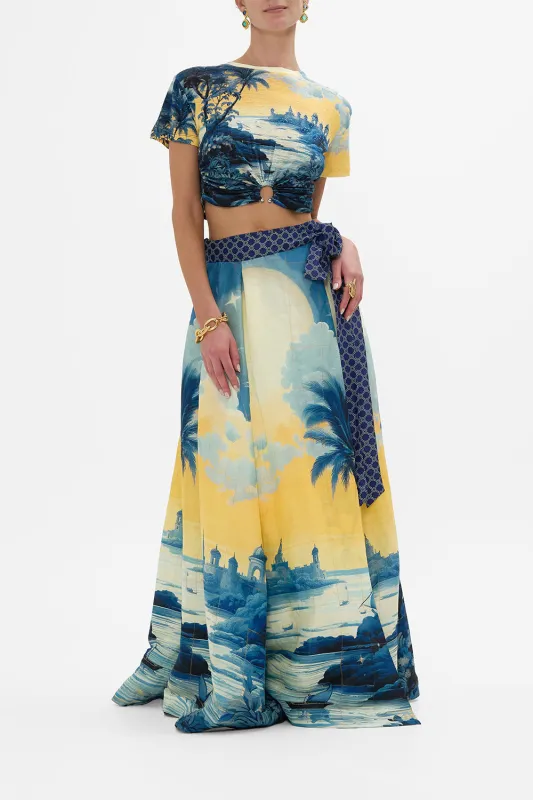 JERSEY T-SHIRT WITH HARDWARE SONG OF SAINT ANTHONY sold by Camilla