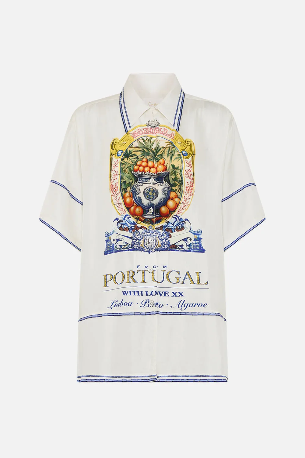 OVERSIZED SHIRT SONG OF SAINT ANTHONY sold by Camilla product image thumbnail 3