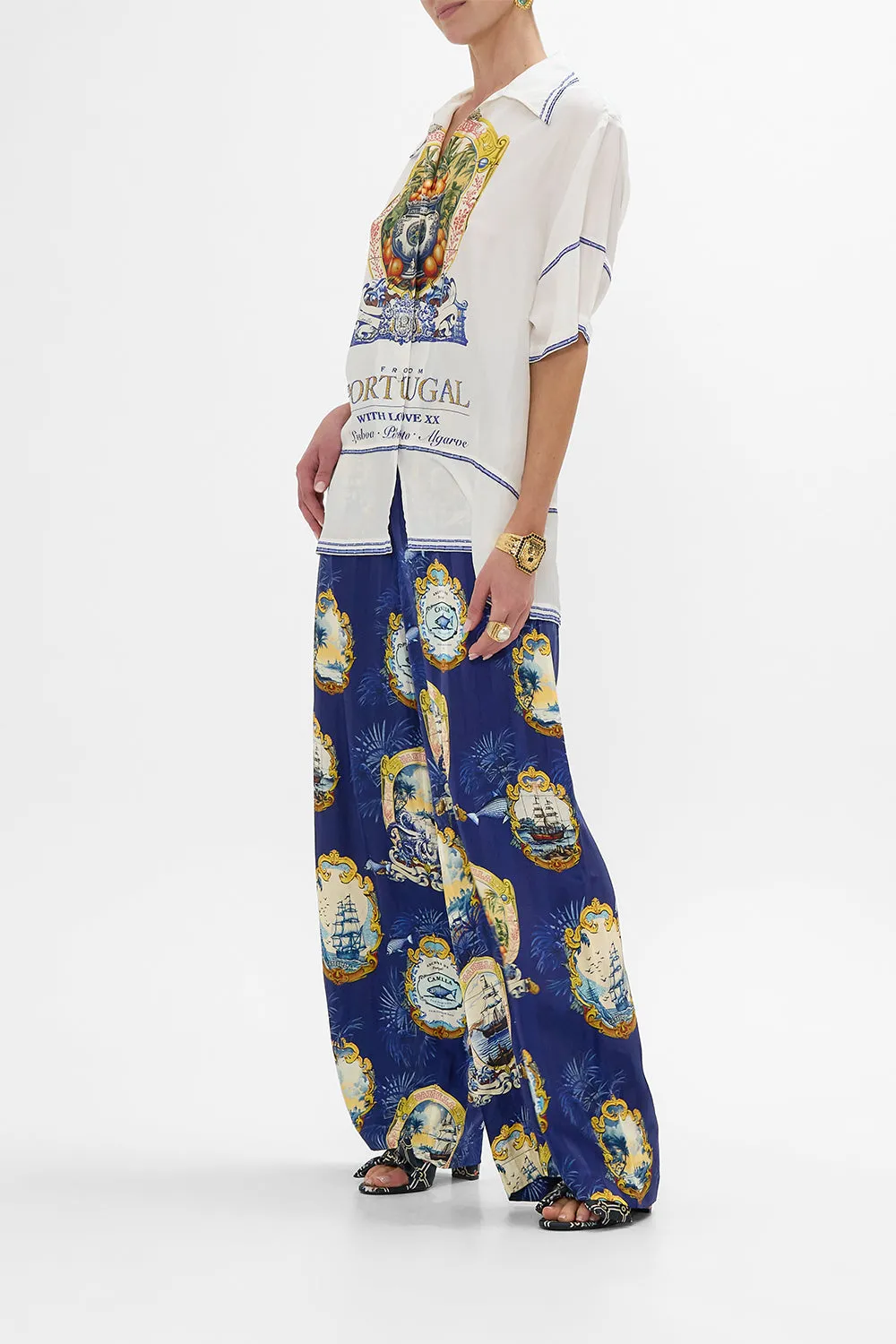 OVERSIZED SHIRT SONG OF SAINT ANTHONY sold by Camilla product image thumbnail 4