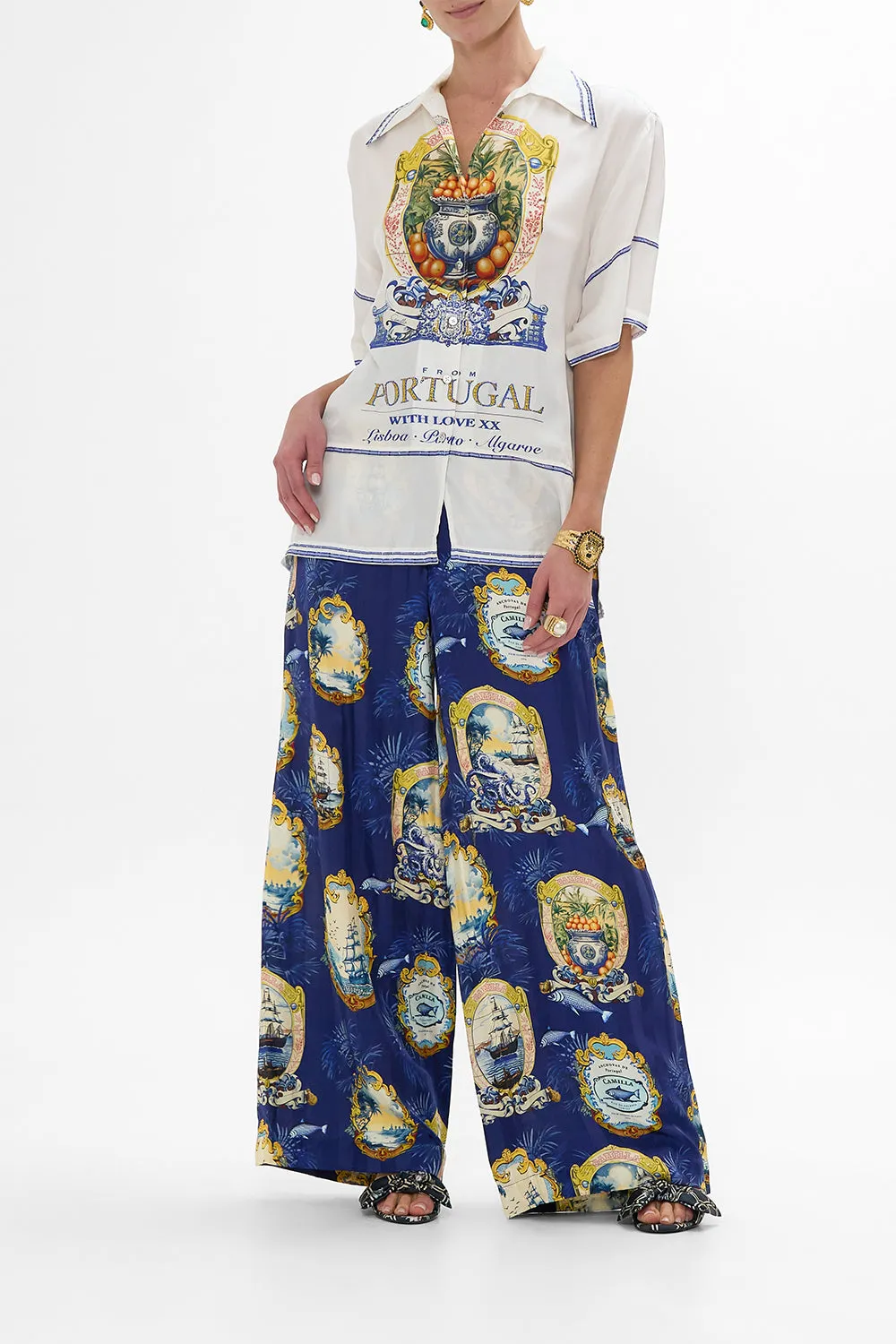 OVERSIZED SHIRT SONG OF SAINT ANTHONY sold by Camilla