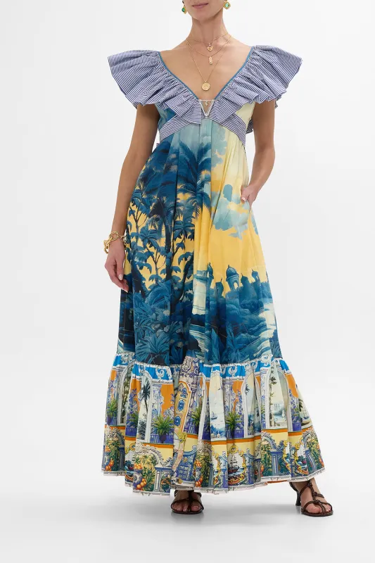 FRILL NECK DRESS WITH HARDWARE SONG OF SAINT ANTHONY sold by Camilla