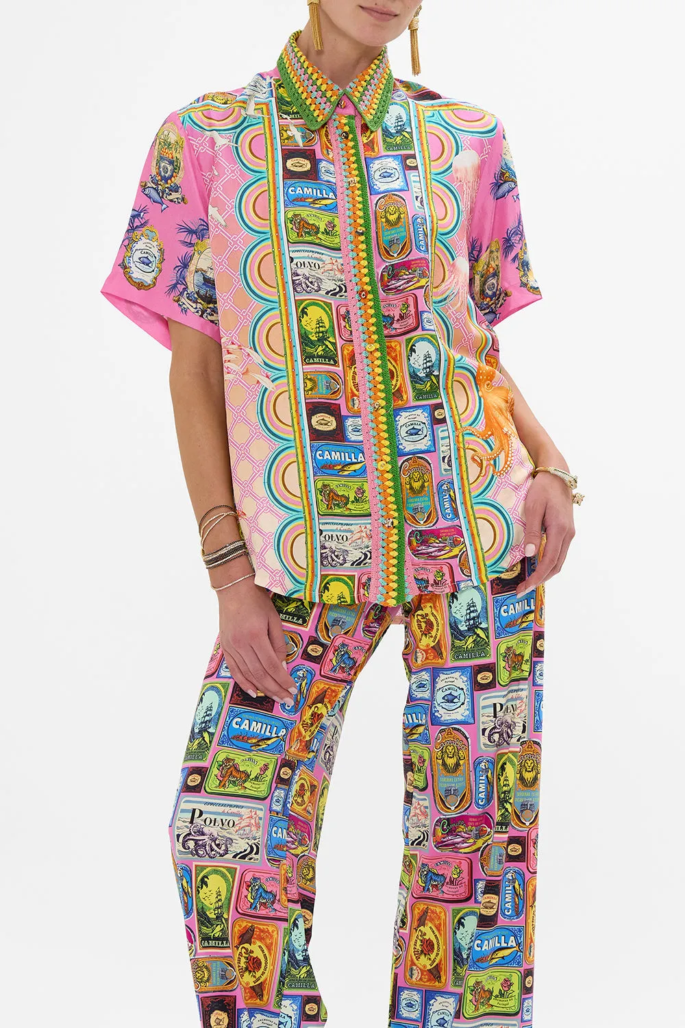 CLASSIC SHIRT SALTY SPLENDOUR sold by Camilla product image thumbnail 5