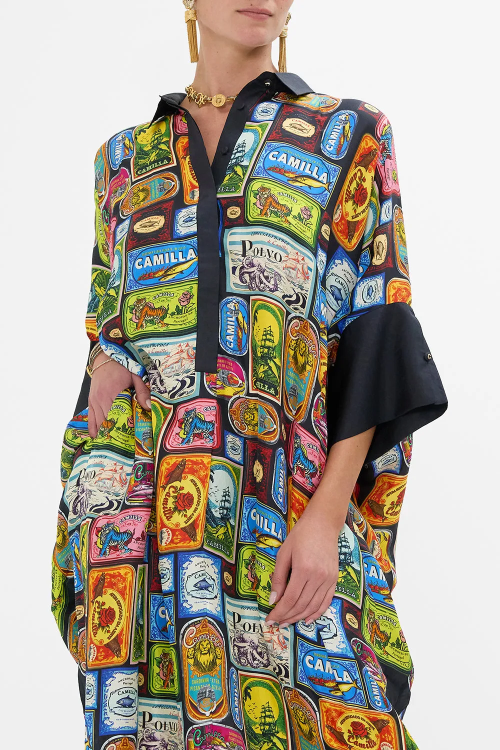 BATWING KAFTAN SAL DO MAR sold by Camilla product image thumbnail 5