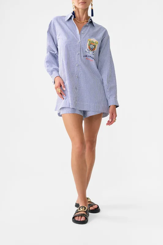 STEPPED HEM SHIRT SONG OF SAINT ANTHONY sold by Camilla