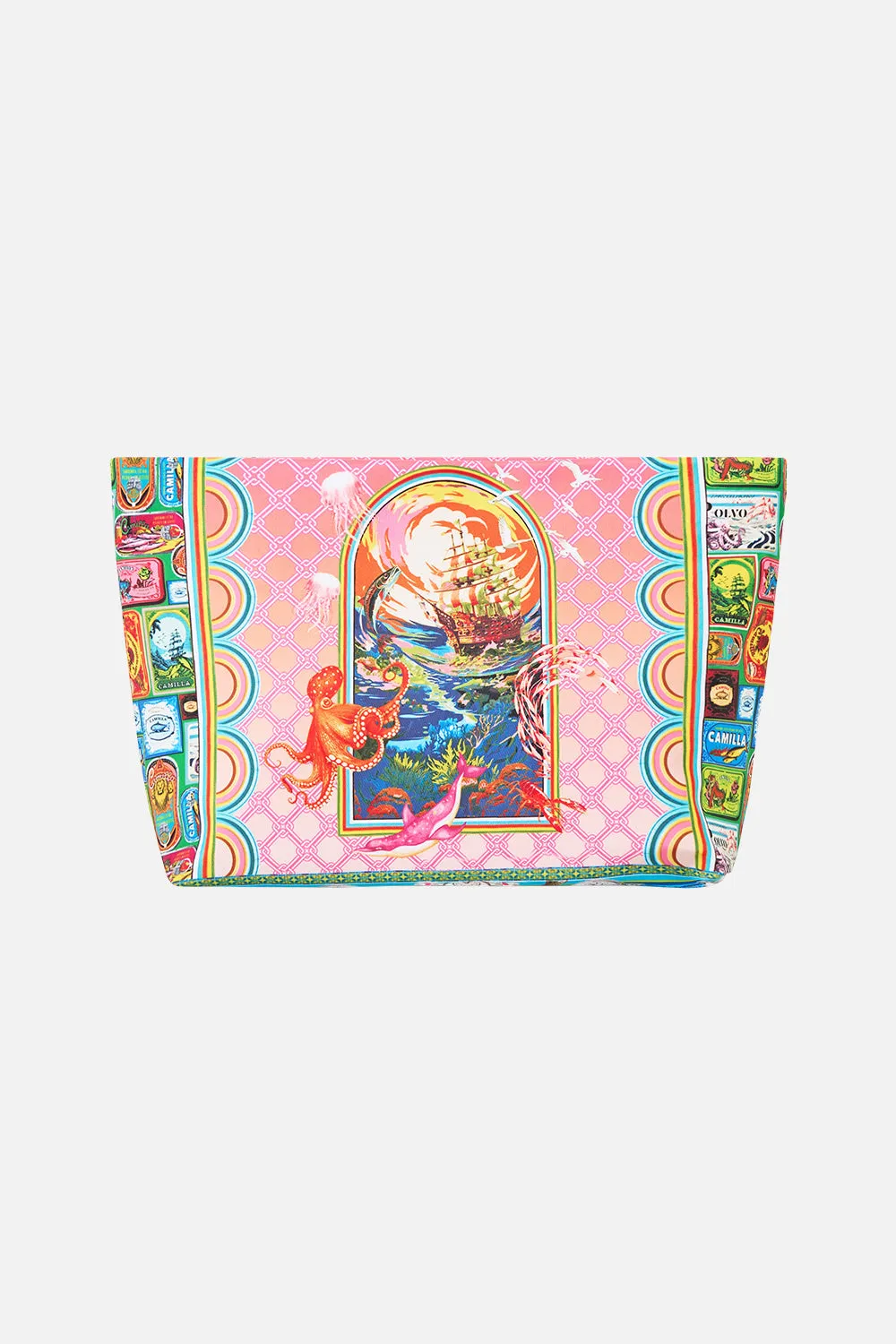 LARGE MAKEUP CLUTCH SALTY SPLENDOUR sold by Camilla product image thumbnail 3