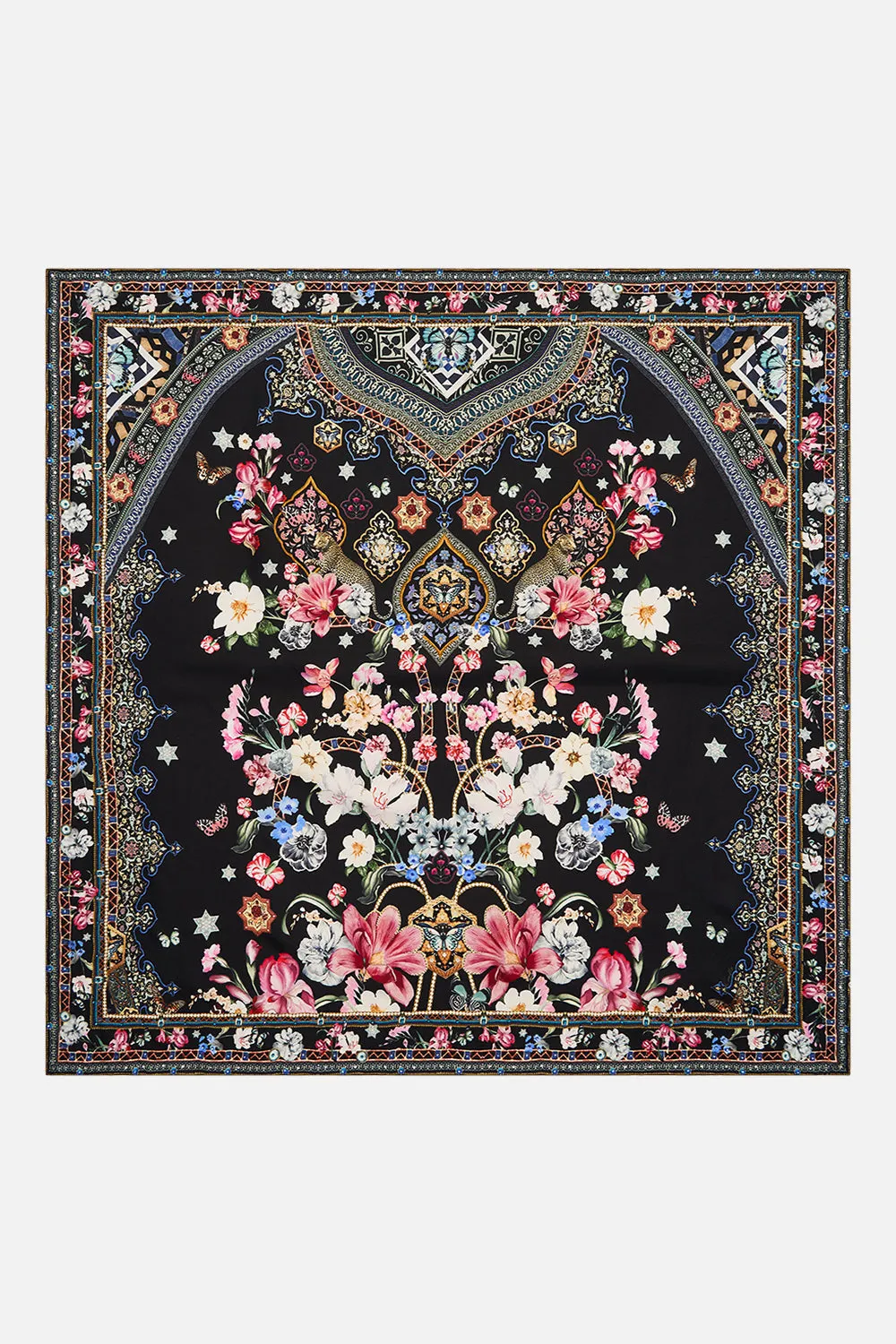 LARGE SQUARE SCARF MIDNIGHT IN MONSERRATE sold by Camilla product image thumbnail 2