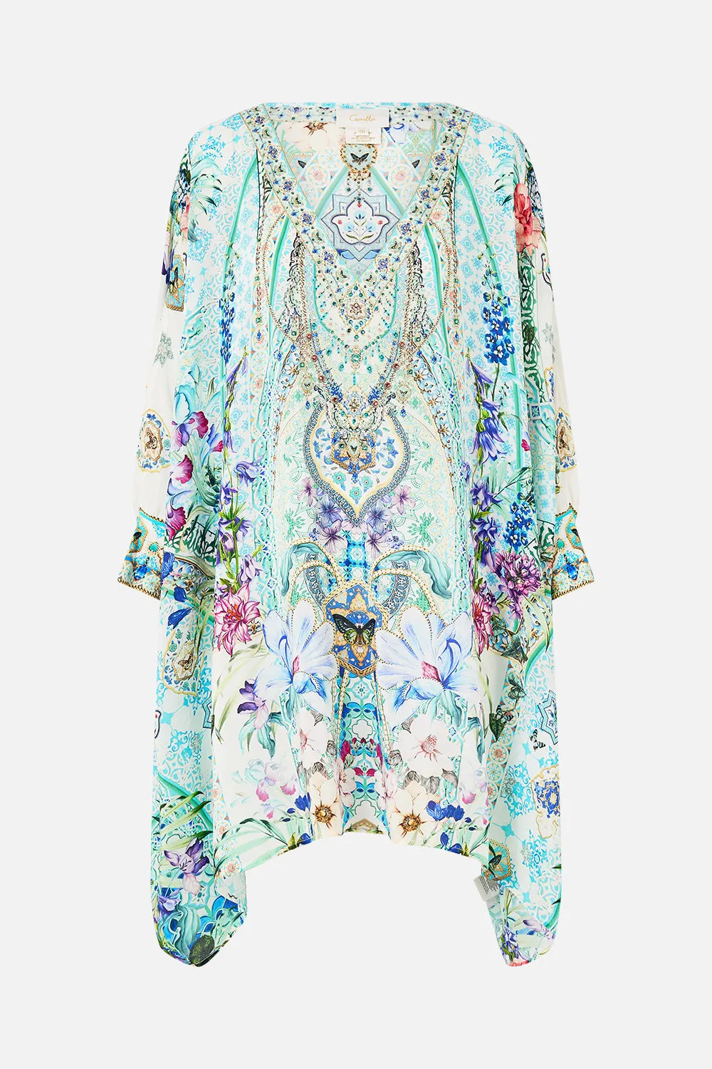 SHORT KAFTAN WITH CUFF SUNRISE IN SINTRA sold by Camilla