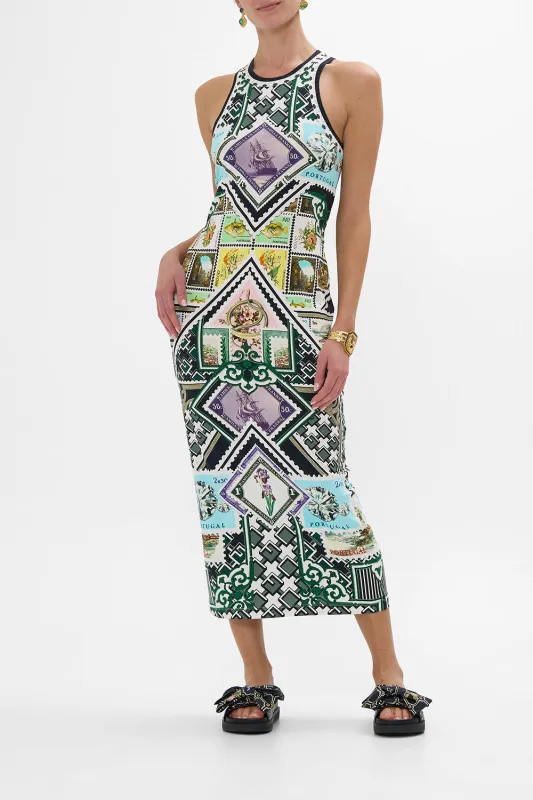 JERSEY TANK DRESS MY PORTO PEN PAL sold by Camilla