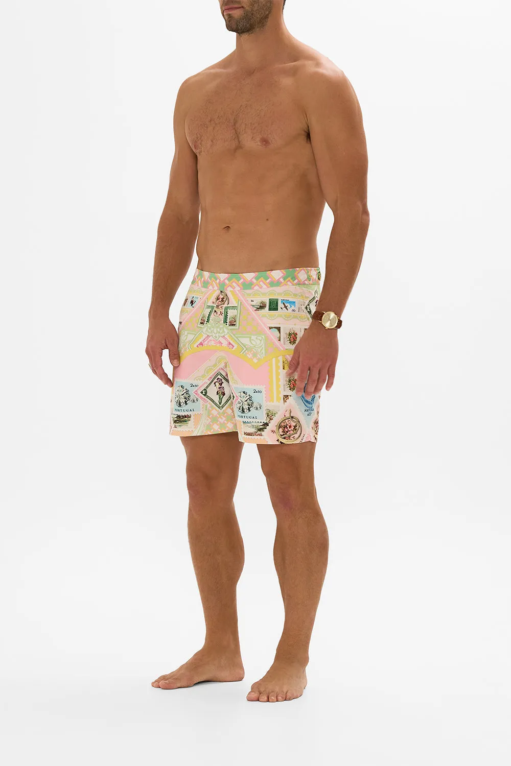 MID LENGTH SWIM SHORT WITH LOVE FROM LISBON sold by Camilla product image thumbnail 3