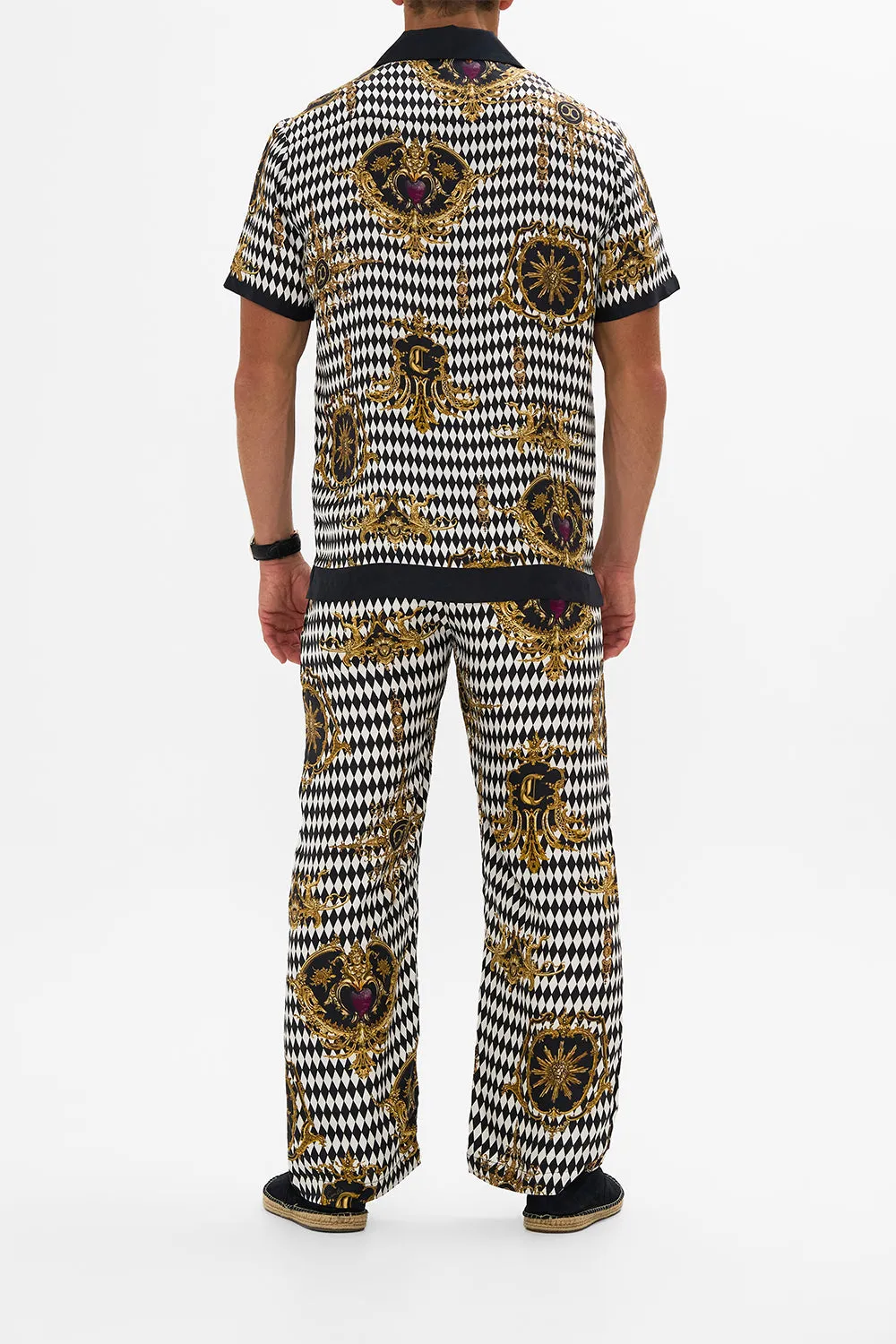 SHORT SLEEVE CAMP COLLARED SHIRT MONARCHY MANIA sold by Camilla product image thumbnail 2