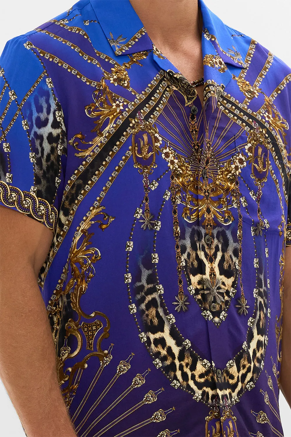 SHORT SLEEVE CAMP COLLARED SHIRT CARMO AND CARMELITAS sold by Camilla product image thumbnail 5