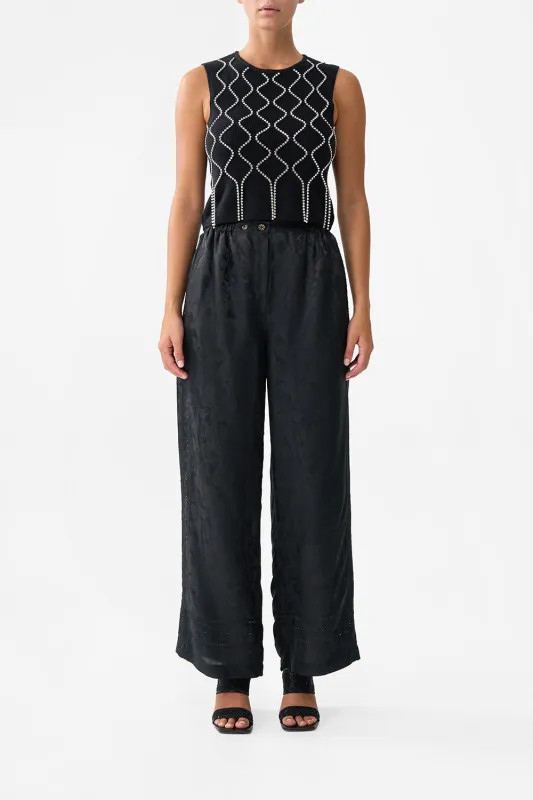 SLEEVELESS KNIT TANK TOP MONARCHY MANIA sold by Camilla