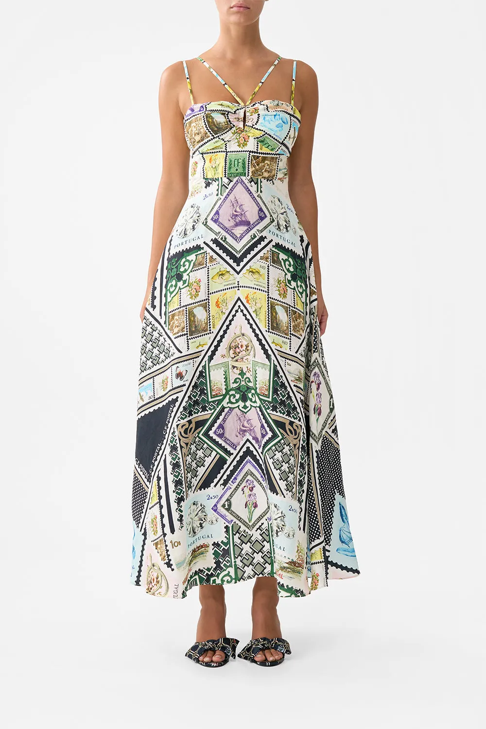 STRAP DETAIL DRESS MY PORTO PEN PAL sold by Camilla