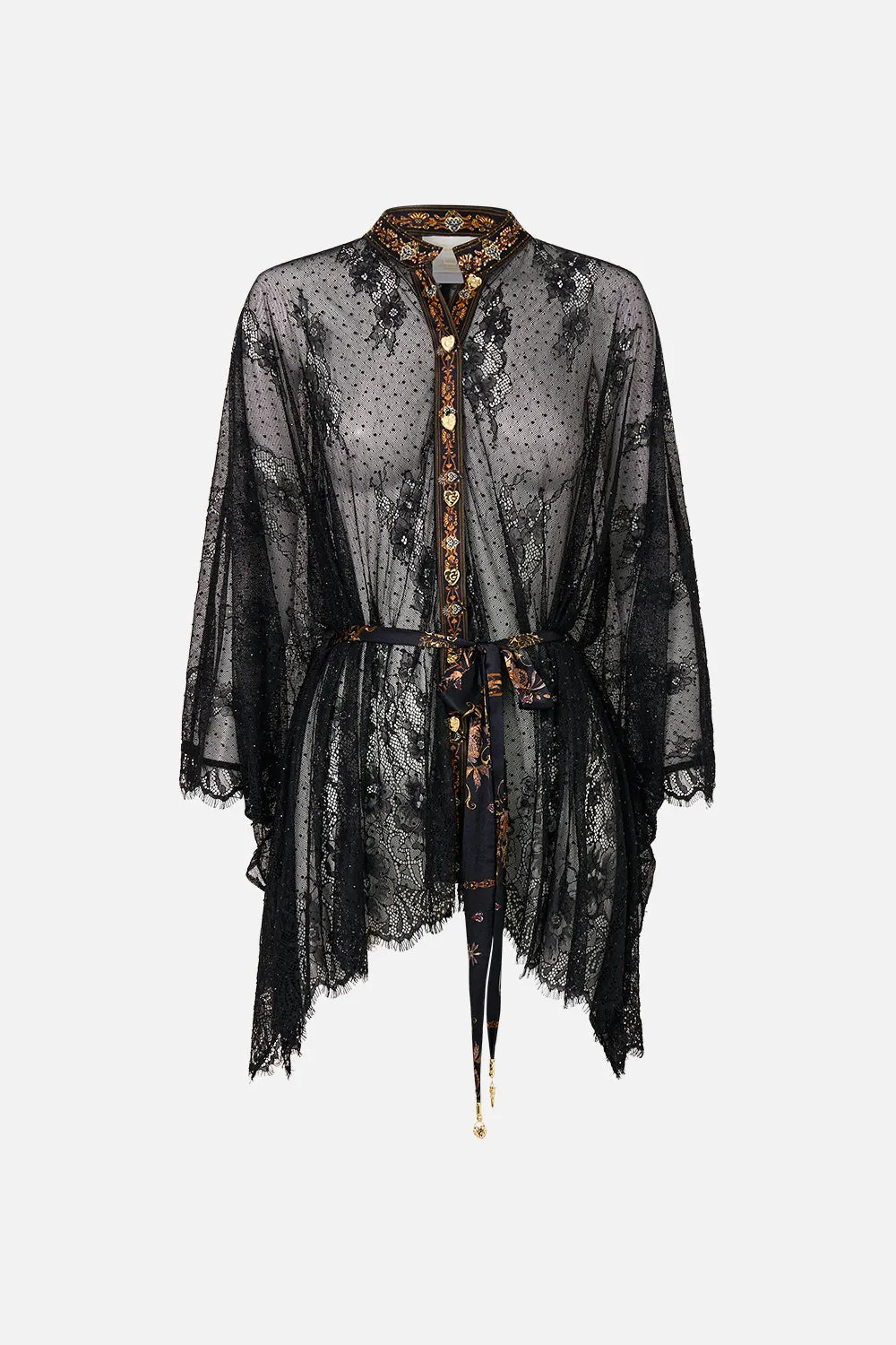 BUTTON THROUGH LACE SCARF BLOUSE SAINTS AND SISTERS sold by Camilla product image thumbnail 3