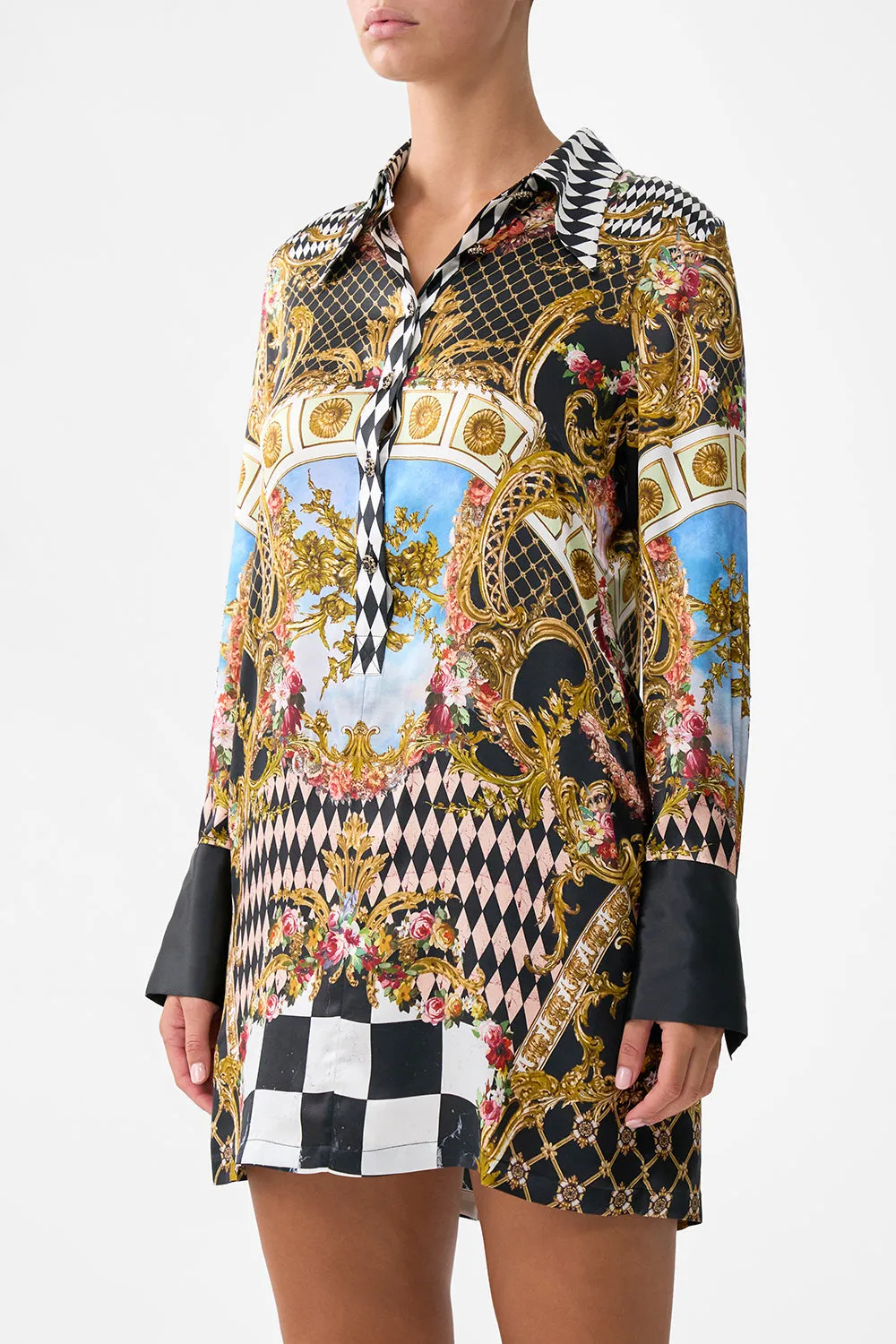 MINI SHIRT DRESS MONARCHY MANIA sold by Camilla product image thumbnail 5