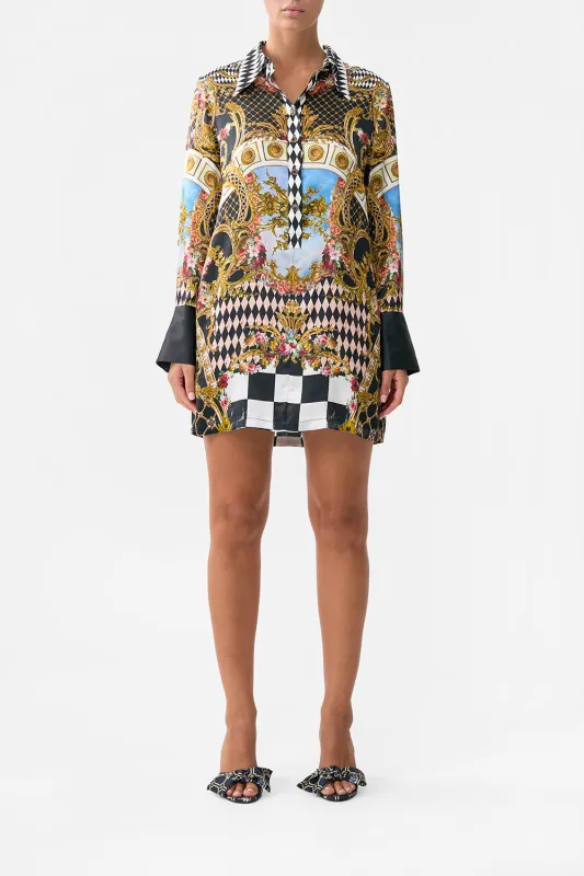 MINI SHIRT DRESS MONARCHY MANIA sold by Camilla