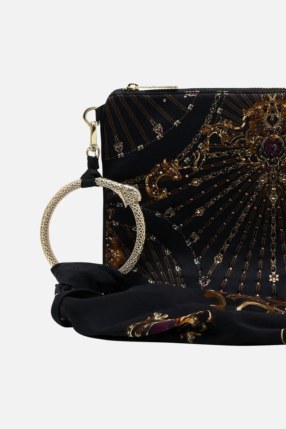 RING SCARF CLUTCH BAROQUE AROUND THE CLOCK sold by Camilla product image thumbnail 2
