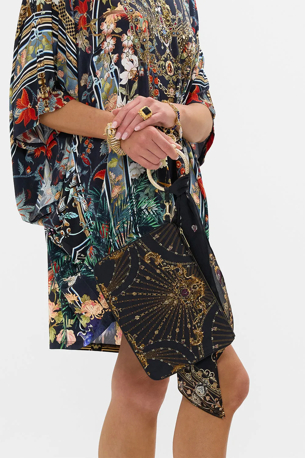 RING SCARF CLUTCH BAROQUE AROUND THE CLOCK sold by Camilla product image thumbnail 4