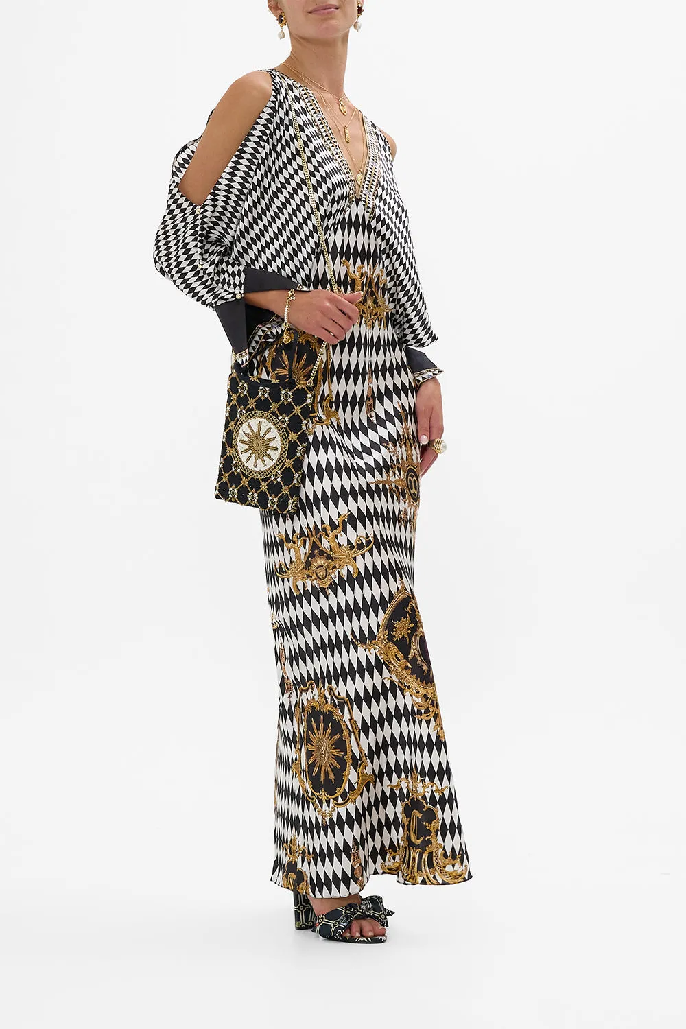 EMBELLISHED MINI TOTE MONARCHY MANIA sold by Camilla product image thumbnail 4