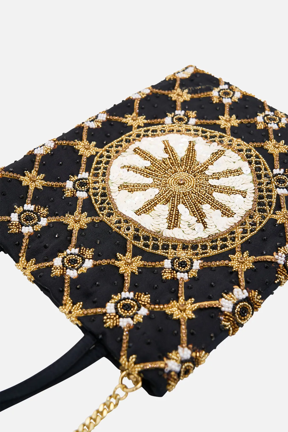 EMBELLISHED MINI TOTE MONARCHY MANIA sold by Camilla product image thumbnail 3