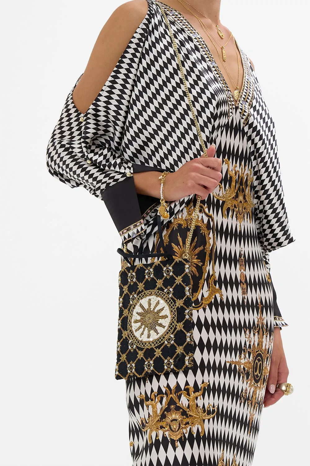 EMBELLISHED MINI TOTE MONARCHY MANIA sold by Camilla product image thumbnail 5