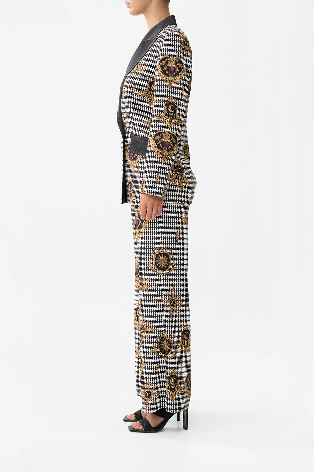 DOUBLE BREASTED SUIT JACKET MONARCHY MANIA sold by Camilla product image thumbnail 4