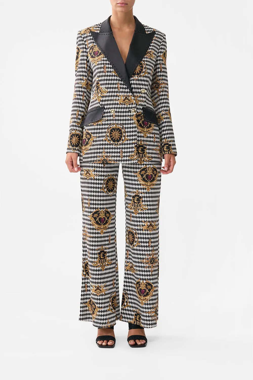 DOUBLE BREASTED SUIT JACKET MONARCHY MANIA sold by Camilla