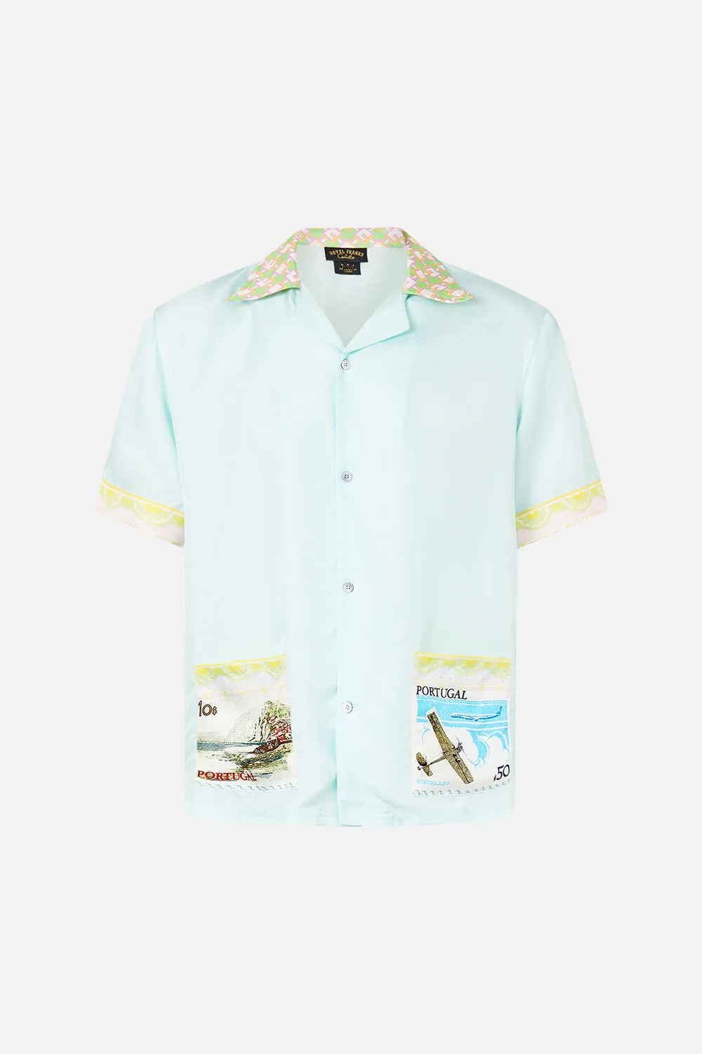 SHORT SLEEVE CABANA SHIRT WITH LOVE FROM LISBON sold by Camilla product image thumbnail 3