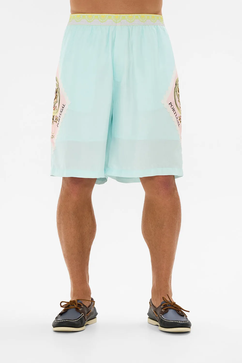 BAGGY MID LENGTH WALK SHORT WITH LOVE FROM LISBON sold by Camilla product image thumbnail 5