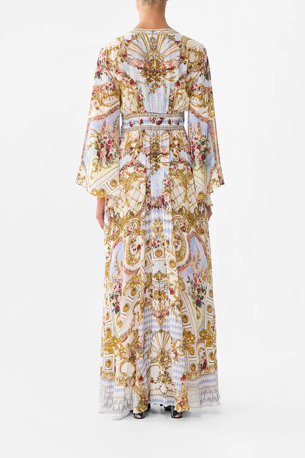 KIMONO SLEEVE DRESS WITH SHIRRING DETAIL THRONE GAMES sold by Camilla product image thumbnail 2