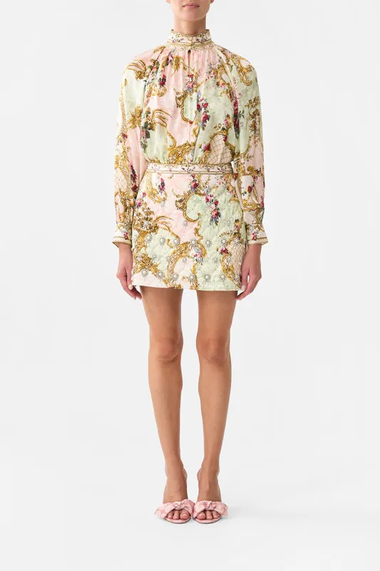 MINI SKIRT THE QUEENS QUARTERS made by Camilla