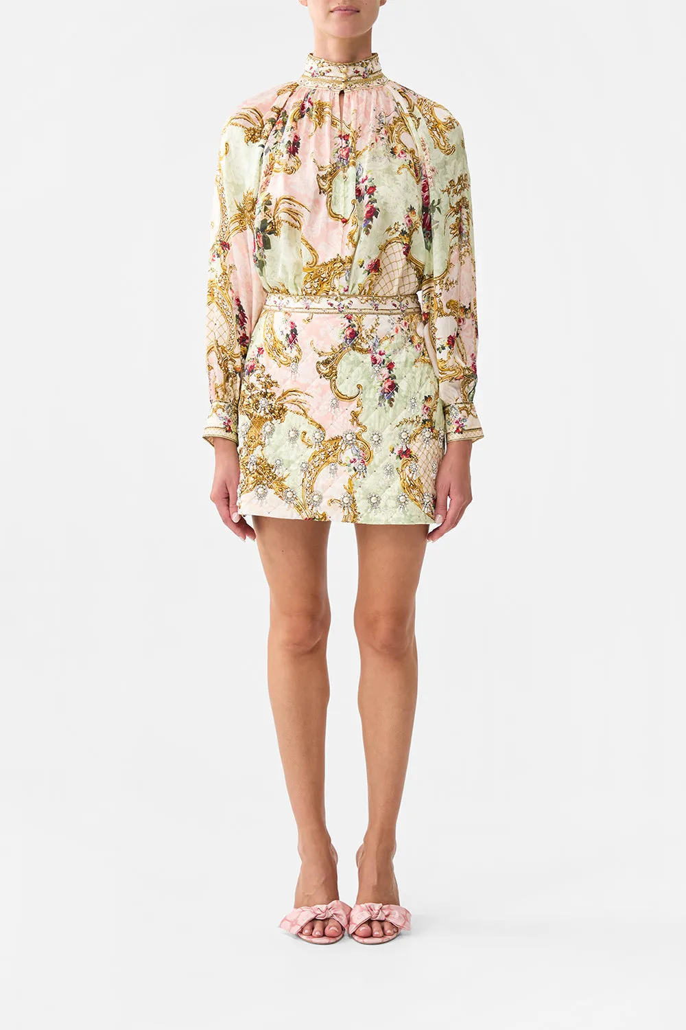 MINI SKIRT THE QUEENS QUARTERS sold by Camilla