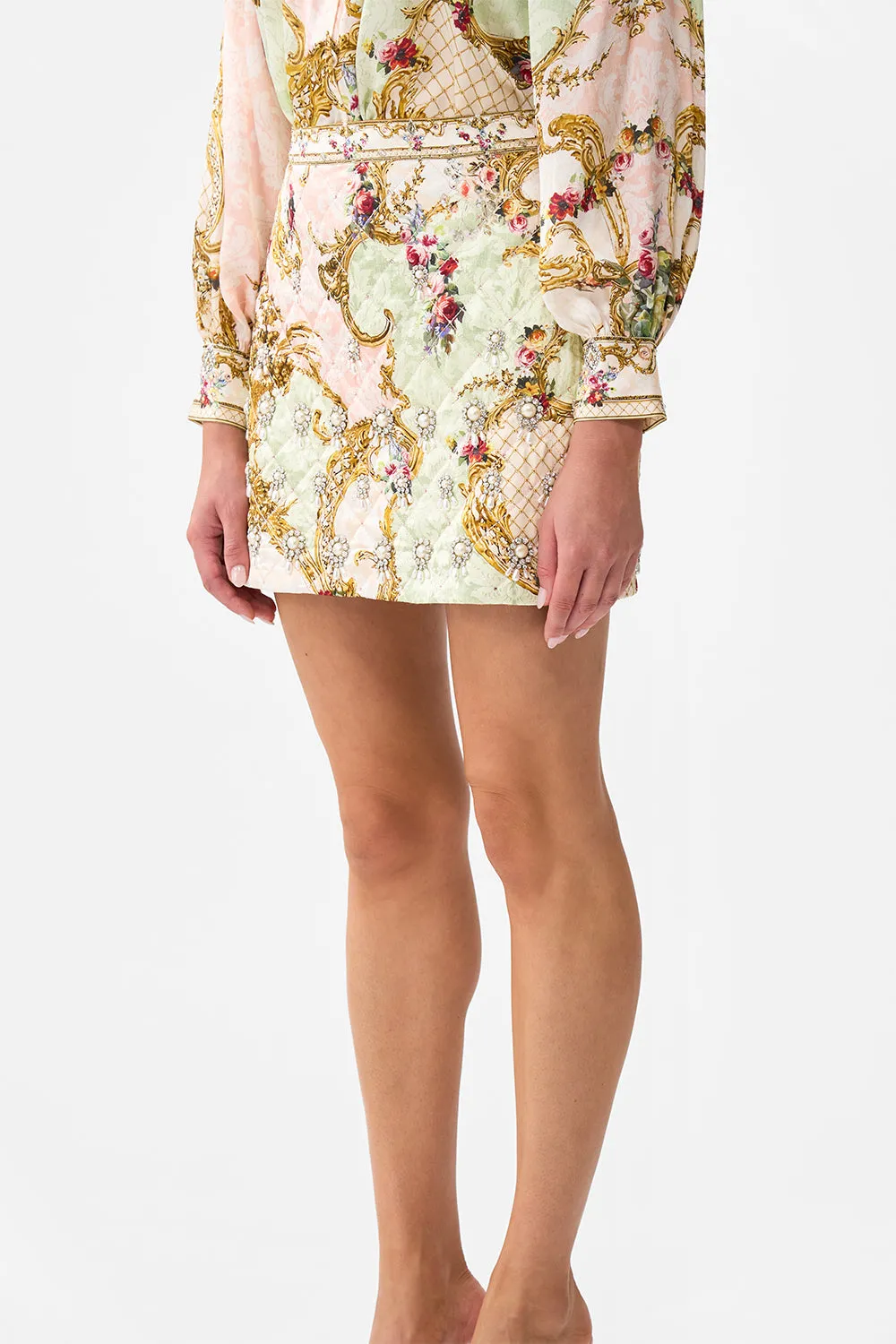 MINI SKIRT THE QUEENS QUARTERS sold by Camilla product image thumbnail 5