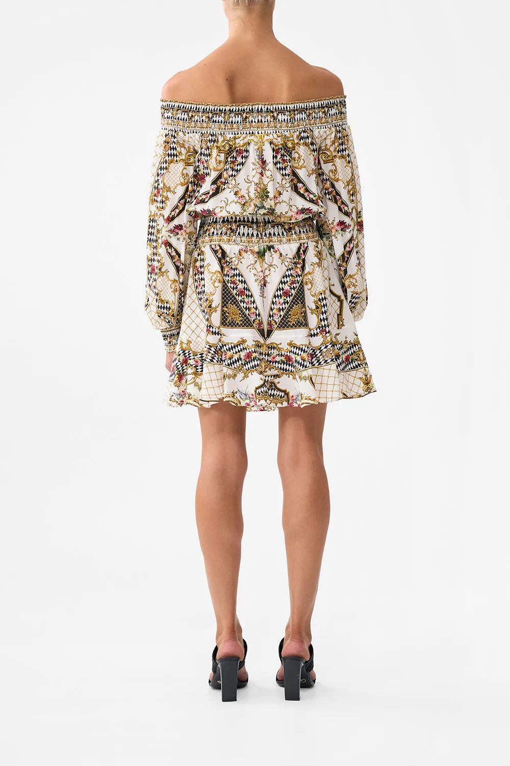 OFF SHOULDER SHORT DRESS ROCOCO GLOW sold by Camilla product image thumbnail 2