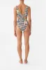 TWIST FRONT CUT OUT ONE PIECE ROCOCO GLOW sold by Camilla