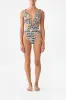 TWIST FRONT CUT OUT ONE PIECE ROCOCO GLOW sold by Camilla