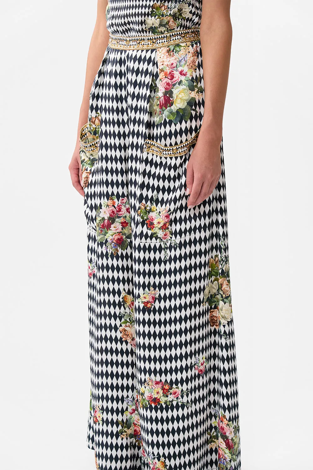 WIDE LEG TROUSER WITH FRONT POCKETS ROCOCO GLOW sold by Camilla product image thumbnail 5