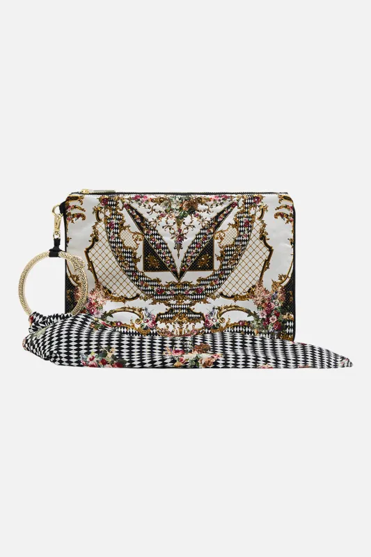 RING SCARF CLUTCH ROCOCO GLOW sold by Camilla