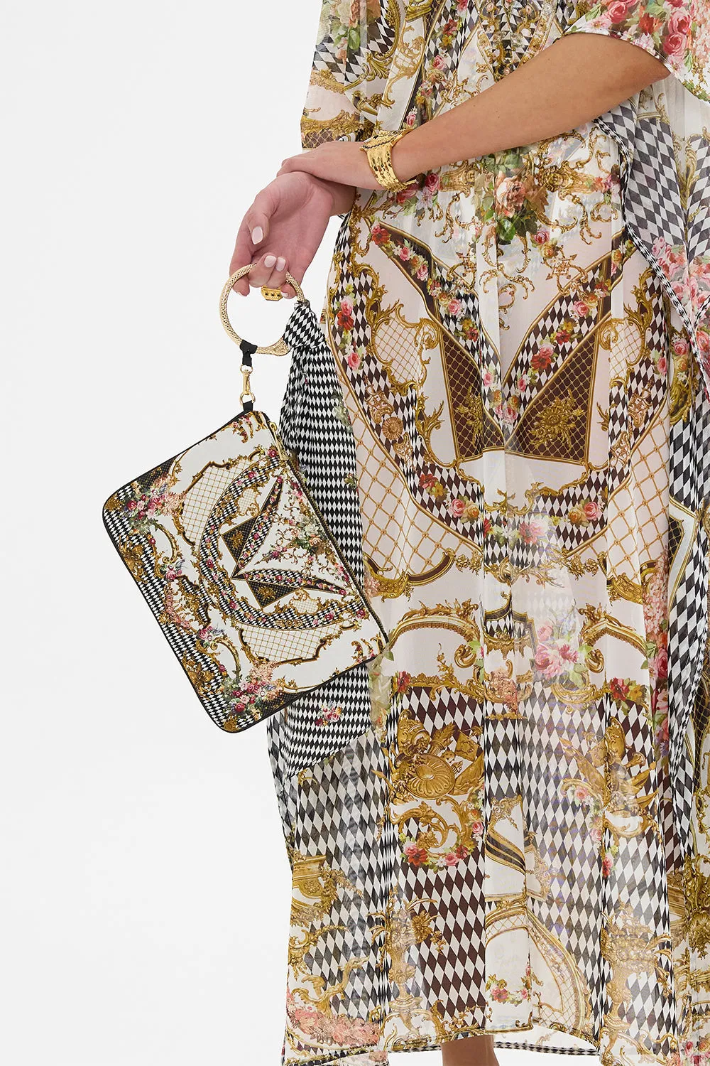 RING SCARF CLUTCH ROCOCO GLOW sold by Camilla product image thumbnail 4