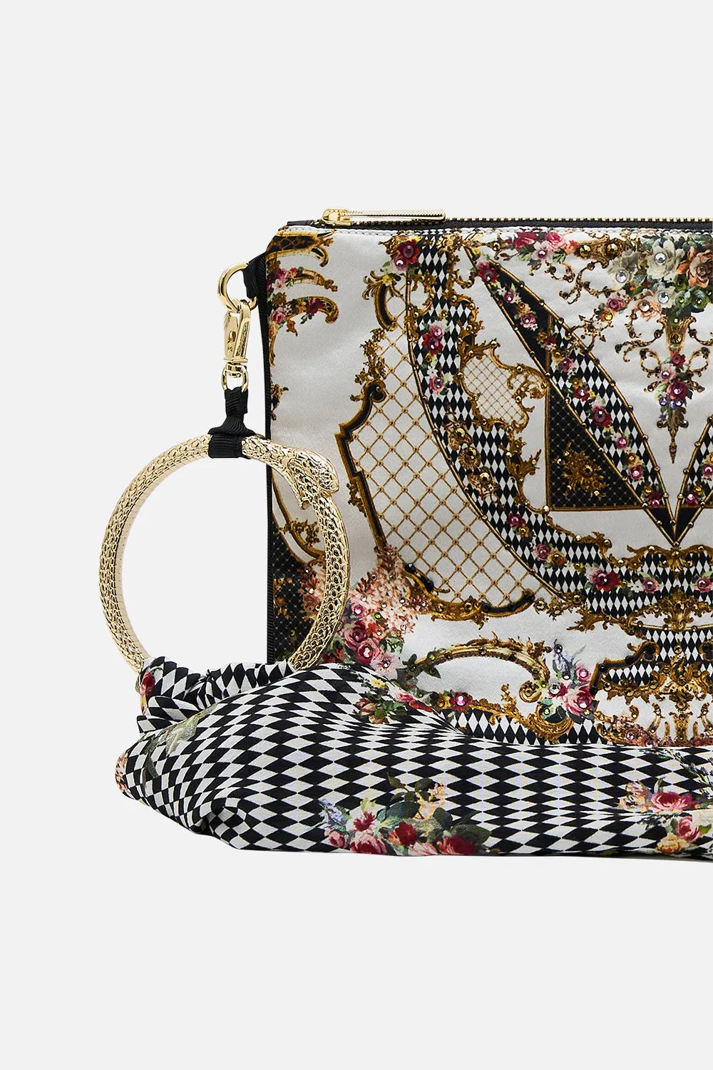 RING SCARF CLUTCH ROCOCO GLOW sold by Camilla product image thumbnail 2