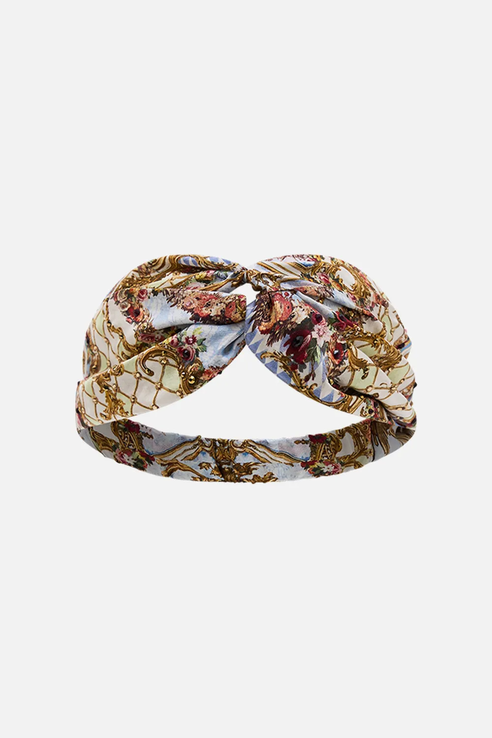 WOVEN TWIST HEADBAND THRONE GAMES sold by Camilla