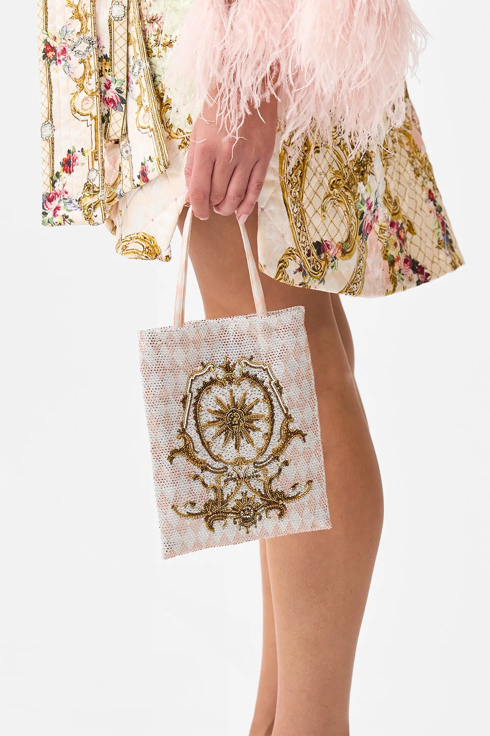 EMBELLISHED MINI TOTE THE QUEENS QUARTERS sold by Camilla product image thumbnail 5