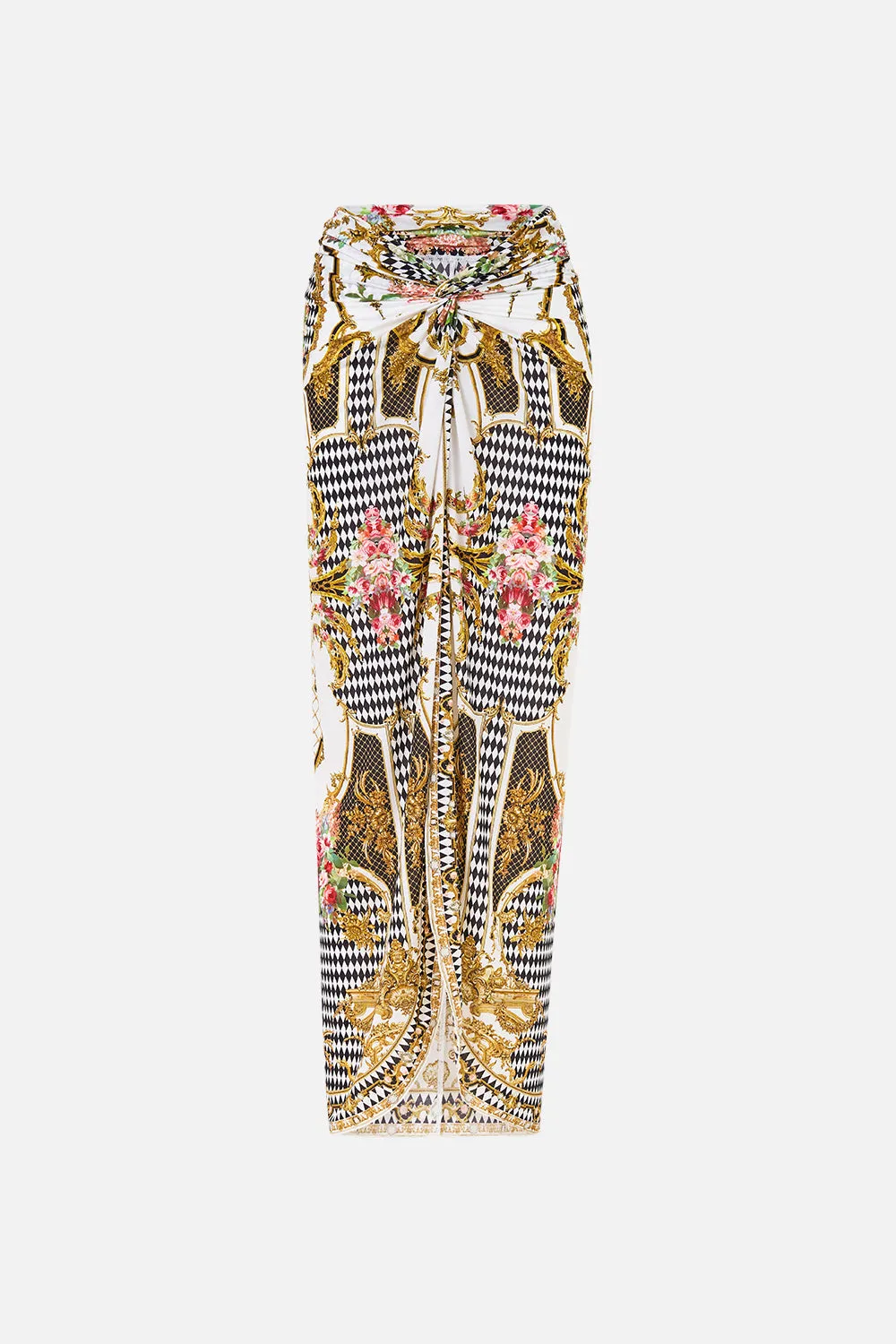 TWIST FRONT LONG SARONG ROCOCO GLOW sold by Camilla product image thumbnail 3