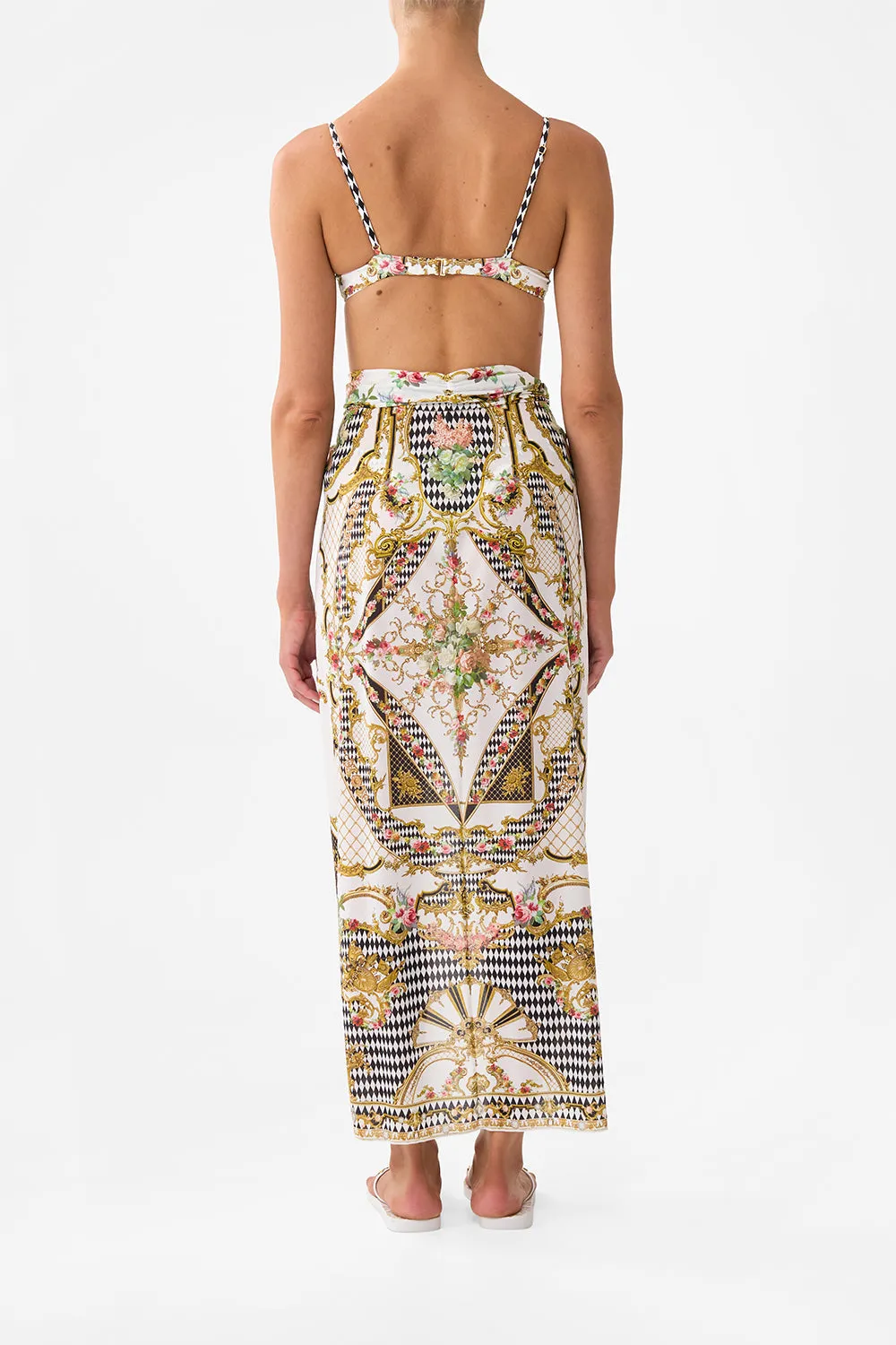 TWIST FRONT LONG SARONG ROCOCO GLOW sold by Camilla product image thumbnail 2