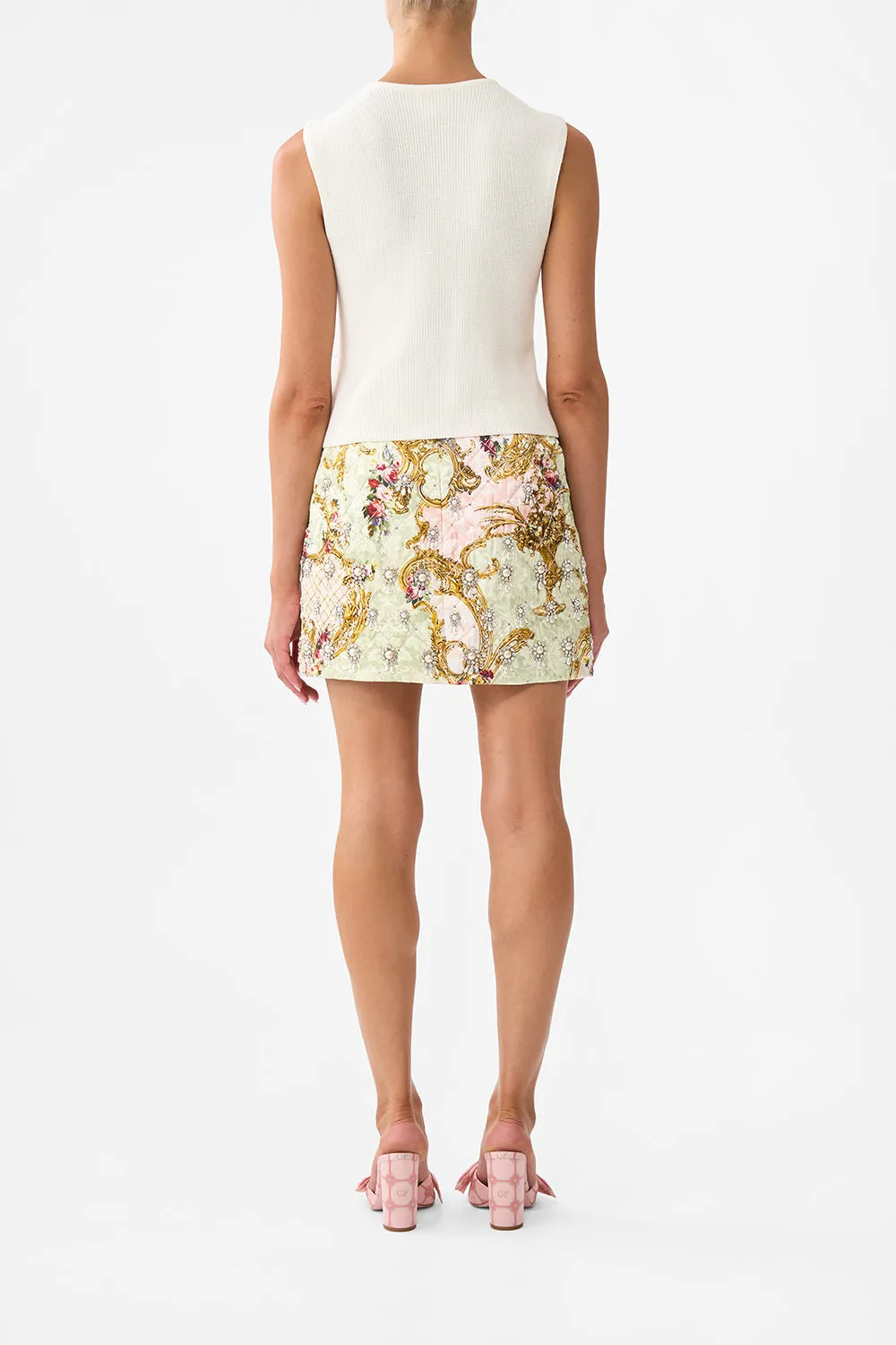 SLEEVELESS KNIT TANK TOP THE QUEENS QUARTERS sold by Camilla product image thumbnail 2