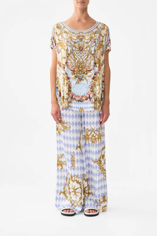 LOOSE FIT TEE THRONE GAMES made by Camilla