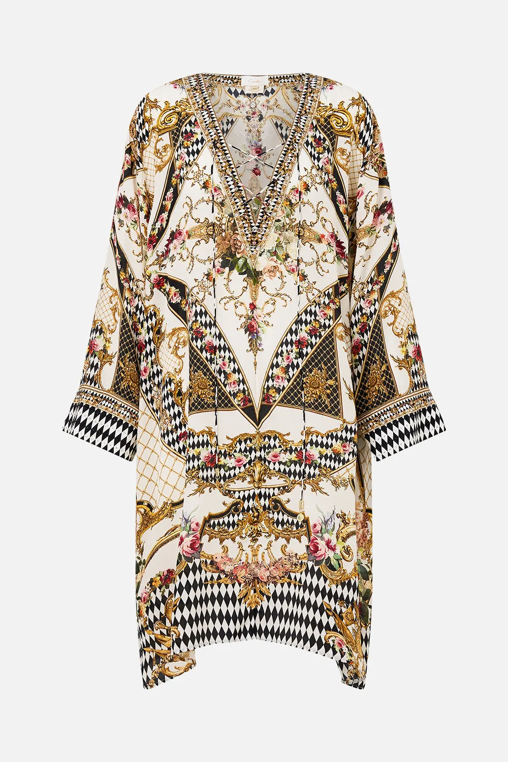 METAL EYELET KAFTAN ROCOCO GLOW sold by Camilla product image thumbnail 3