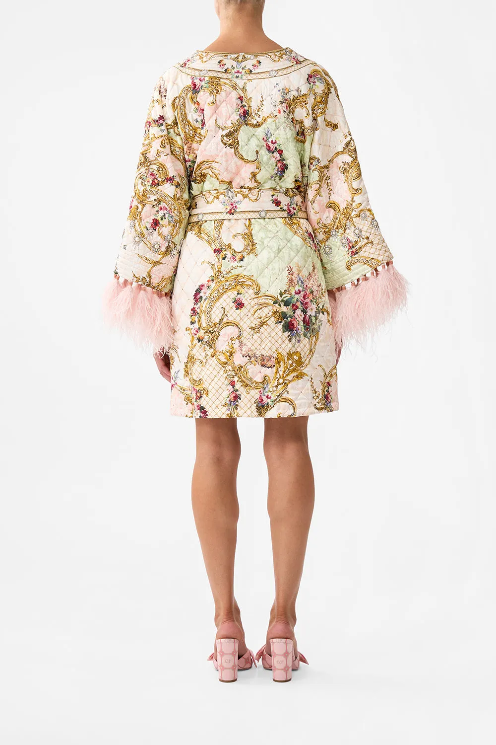 LAYER WITH TIE BELT AND FEATHERS THE QUEENS QUARTERS sold by Camilla product image thumbnail 2