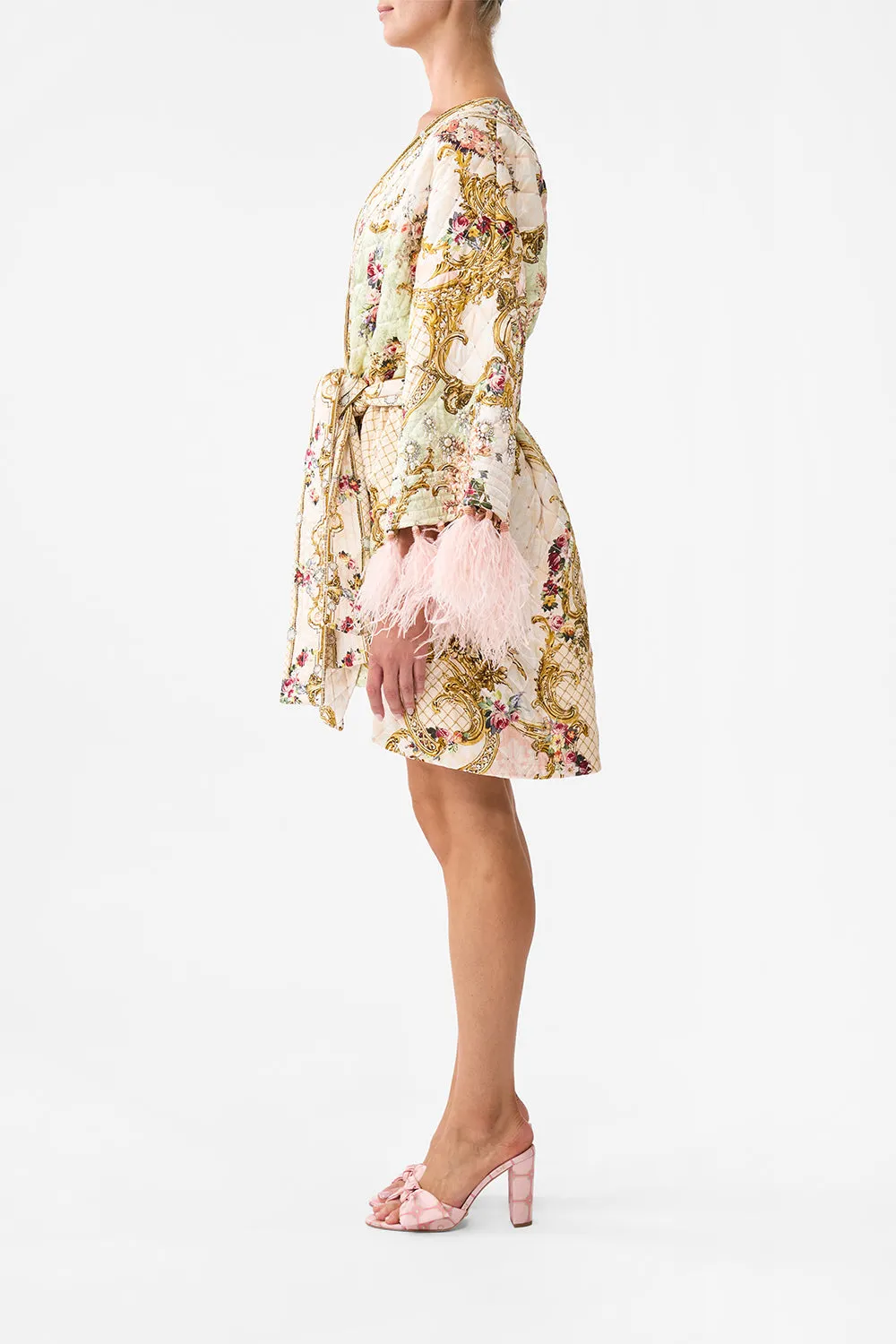 LAYER WITH TIE BELT AND FEATHERS THE QUEENS QUARTERS sold by Camilla product image thumbnail 4