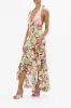 BIAS HALTER DRESS WITH RUFFLE HEM THE QUEENS QUARTERS sold by Camilla